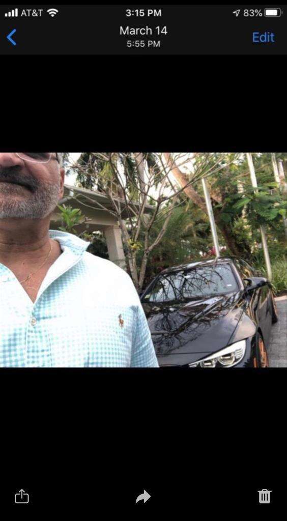 Esposo gobernadora - BMW - vehiculo lujoso - junio 29 2020
